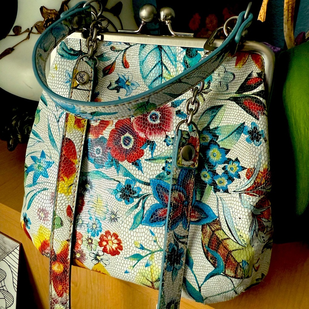 NEW ** HOBO Alba Crossbody Bag - Botanic Print